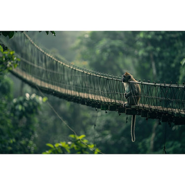 Realistic Monkey Canvas